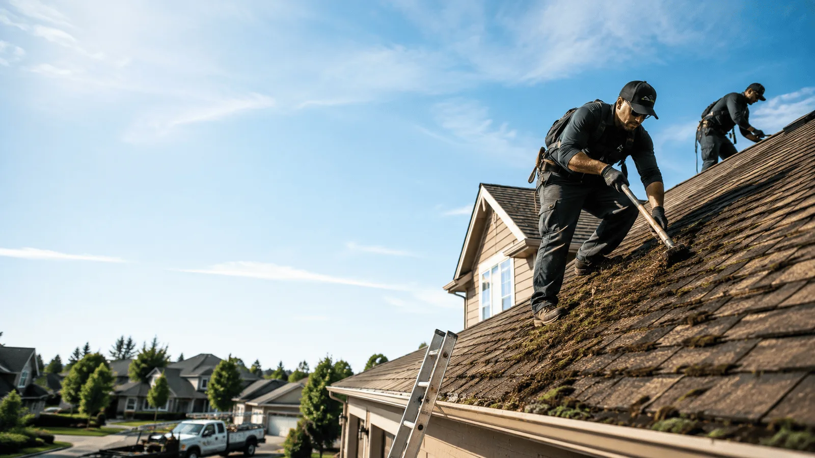 Roof Moss Removal in Danville, VA near me